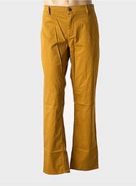 Pantalon chino țesătură poplin mărime normală galben HUGO BOSS bărbat