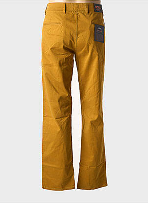 Pantalon chino țesătură poplin mărime normală galben HUGO BOSS bărbat