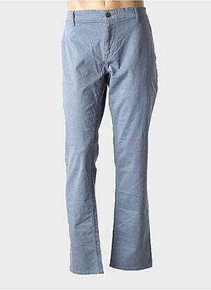 Pantalon chino țesătură poplin mărime normală gri HUGO BOSS bărbat