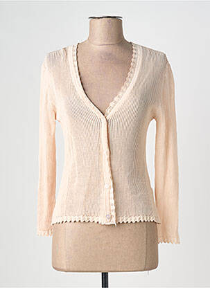 Vestă cu mâneci lungi roz DIXIE femeie