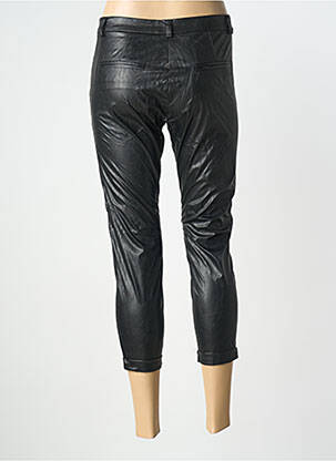 Pantalon 7/8 talie cu cleme mărime normală negru IMPERIAL femeie