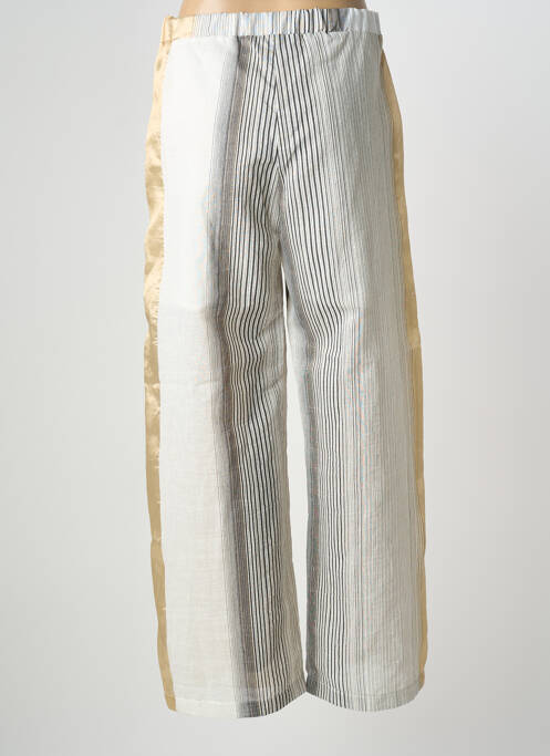 Pantalon larg auriu DIXIE femeie