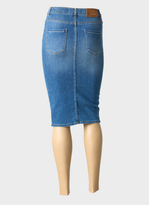 Fustă midi albastru KOCCA femeie