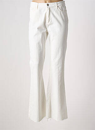 Blugi cu croială dreaptă alb KOCCA femeie