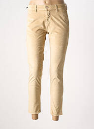 Pantalon 7/8 elasticitate mărime normală bej FIVE femme