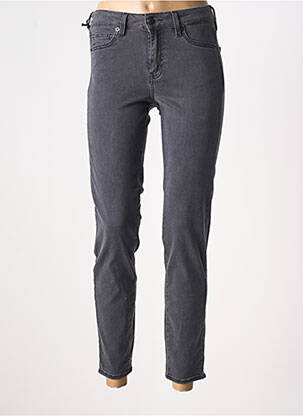 Blugi cu croială slim gri FIVE femeie