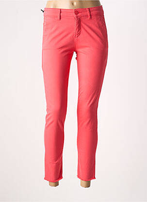 Pantalon chino roz FIVE femeie