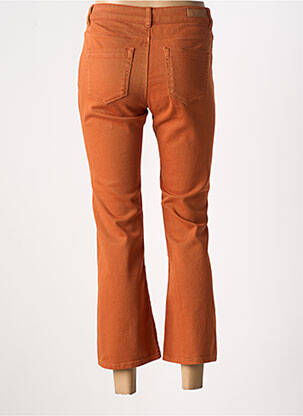 Pantalon 7/8 elasticitate mărime normală portocalie HAPPY femeie