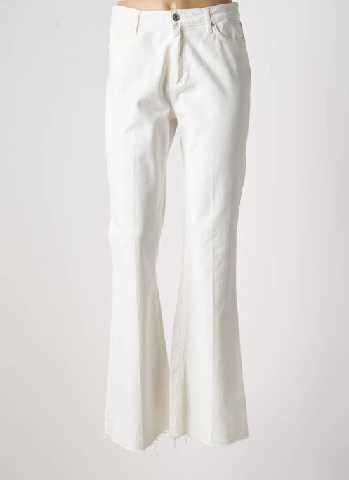 Blugi cu croială dreaptă alb KOCCA femeie