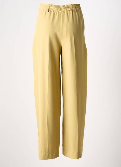 Pantalon larg verde ANGE femeie