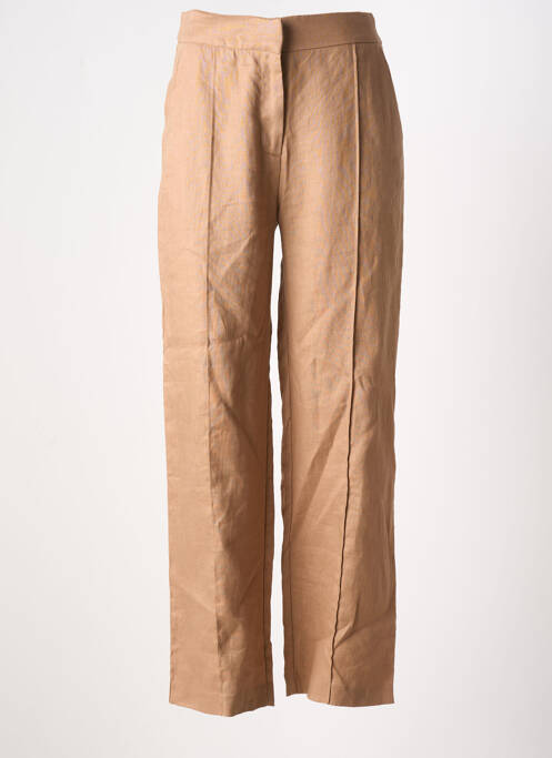 Pantalon larg maro NOTSHY femeie