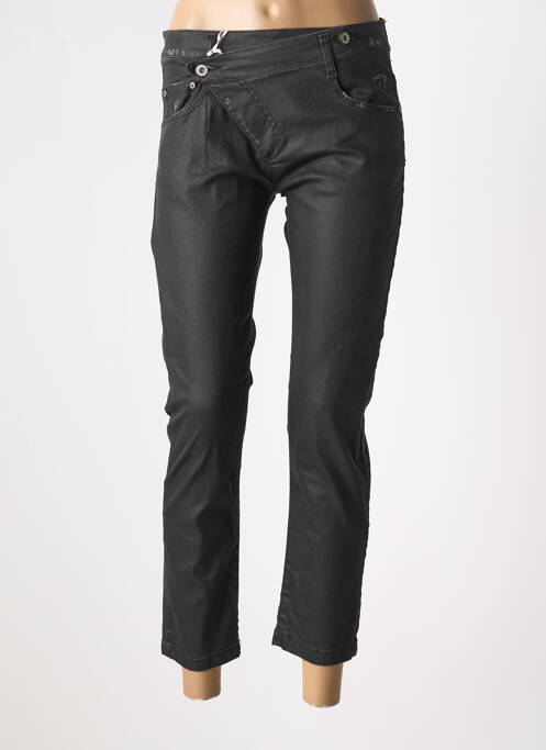 Pantalon 7/8 negru PLEASE femeie