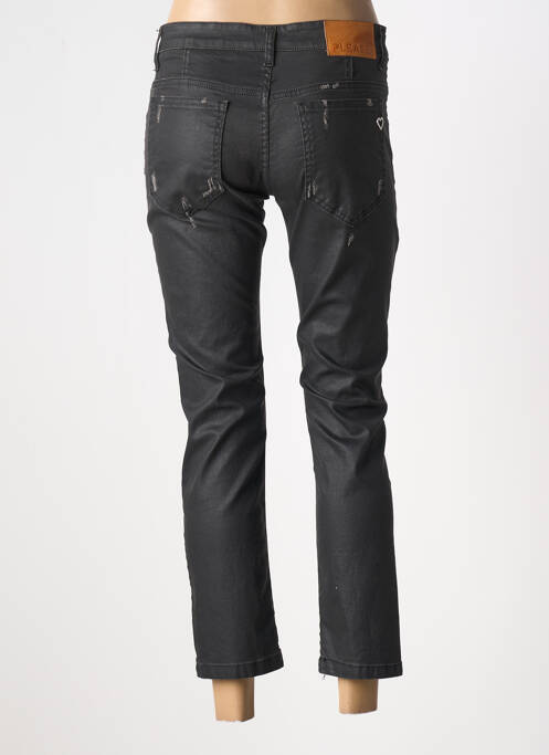 Pantalon 7/8 negru PLEASE femeie