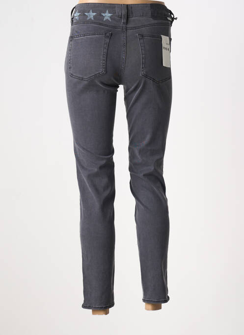 Blugi cu croială slim gri FIVE femeie