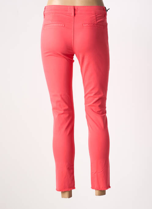 Pantalon chino roz FIVE femeie