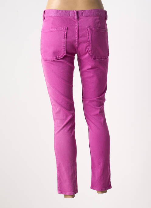 Blugi cu croială slim mov deschis ACQUAVERDE femeie