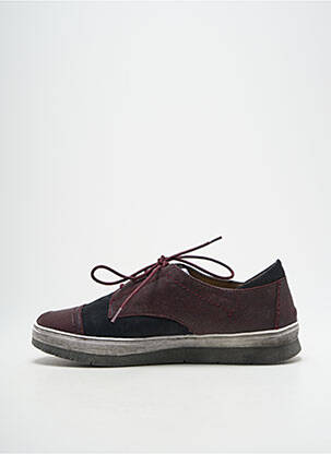 Adidași material neted toc plat până la 3 cm violet MADISON femeie