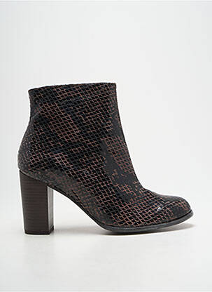 Botine/Ghete maro KARSTON femeie