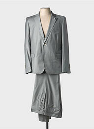 Costume de ceremonie buzunare gri GREGE CREATION homme