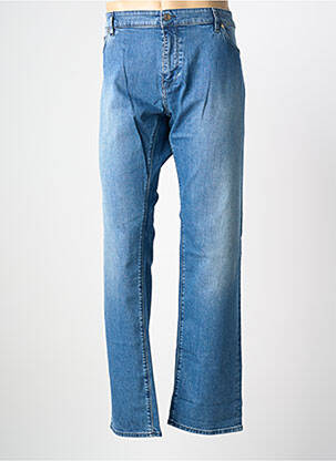 Blugi cu croială slim albastru HUGO BOSS bărbat