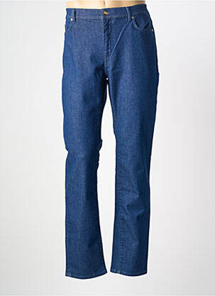 Blugi cu croială slim țesătură brută mărime normală albastru TRUSSARDI JEANS bărbat