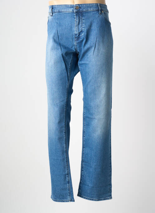 Blugi cu croială slim albastru HUGO BOSS bărbat