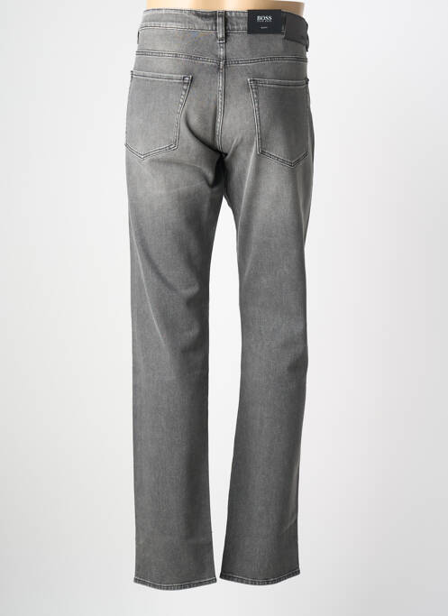 Blugi cu croială slim gri HUGO BOSS bărbat