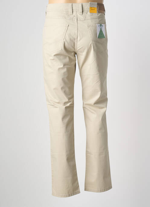 Blugi cu croială slim bej BUGATTI bărbat