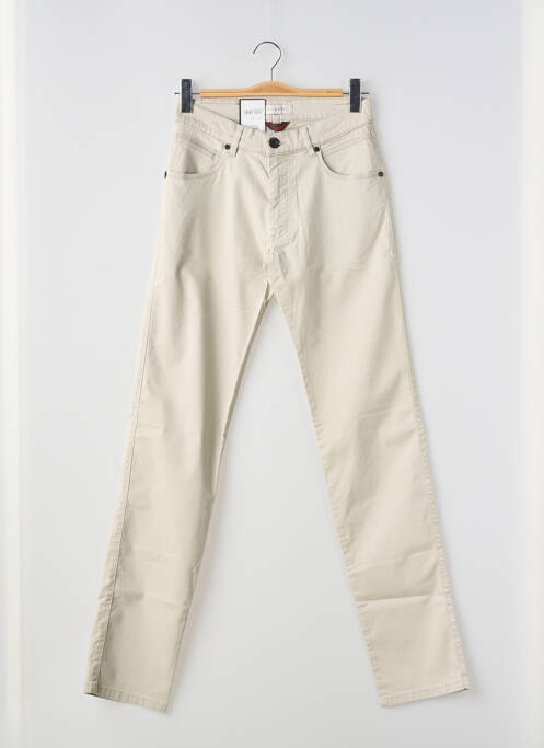 Blugi cu croială slim bej BUGATTI bărbat