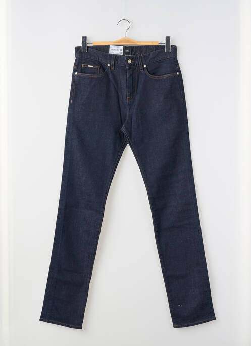 Blugi cu croială slim albastru HUGO BOSS bărbat