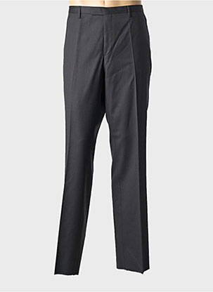 Pantalon drept țesătură poplin mărime normală negru HUGO BOSS bărbat