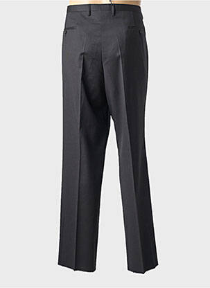 Pantalon drept țesătură poplin mărime normală negru HUGO BOSS bărbat