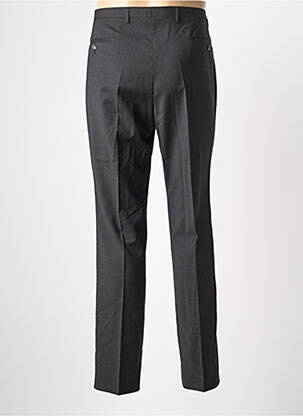 Pantalon slim țesătură poplin mărime normală gri BUGATTI bărbat