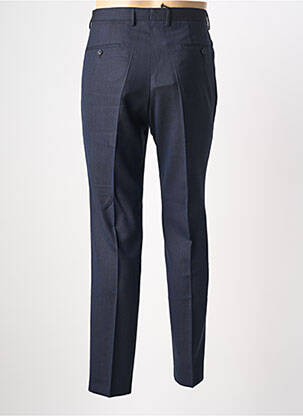 Pantalon slim țesătură poplin mărime normală albastru HUGO BOSS bărbat