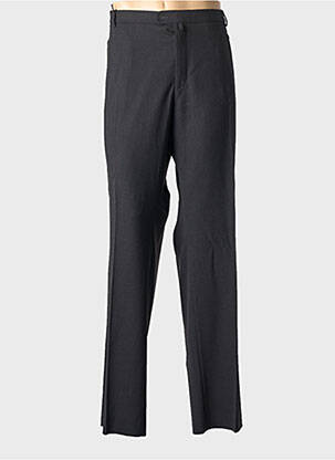 Pantalon slim elasticitate mărime normală negru BRUNO SAINT HILAIRE bărbat