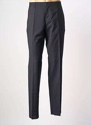 Pantalon slim țesătură poplin mărime normală negru HUGO BOSS bărbat