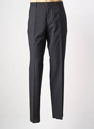 Pantalon slim țesătură poplin mărime normală negru HUGO BOSS bărbat
