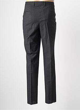 Pantalon slim țesătură poplin mărime normală negru HUGO BOSS bărbat