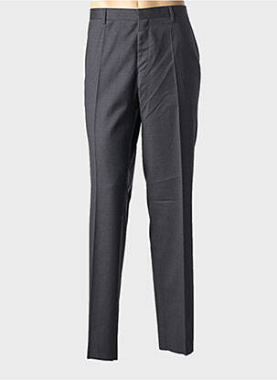 Pantalon slim țesătură poplin mărime normală gri HUGO BOSS bărbat