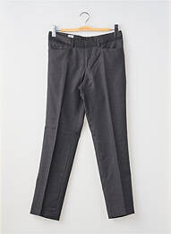 Pantalon slim talie cu cleme mărime normală gri HUGO BOSS bărbat