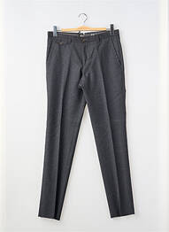 Pantalon slim țesătură melanj mărime normală gri HUGO BOSS bărbat