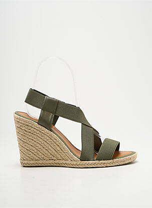 Sandale/Pantofi decupați verde CASTELLER femeie