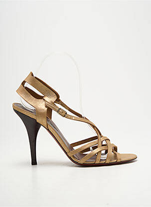 Sandale/Pantofi decupați auriu MICHEL VIVIEN femeie