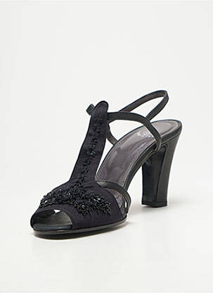 Sandale/pantofi decupați toc cui. toc de 7 la 9 cm negru ROSE'S ROSES femeie