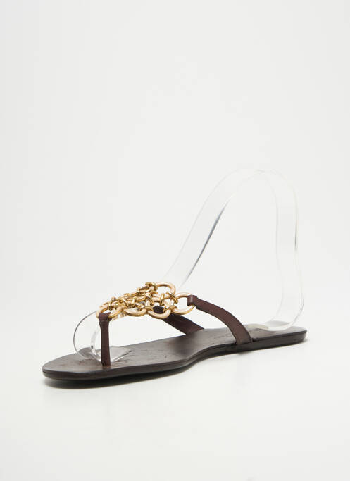 Șlapi maro REVE D'UN JOUR femeie