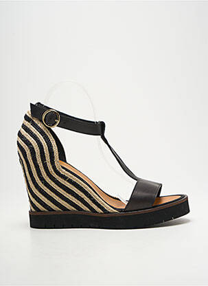 Sandale/Pantofi decupați negru CASTELLER femeie