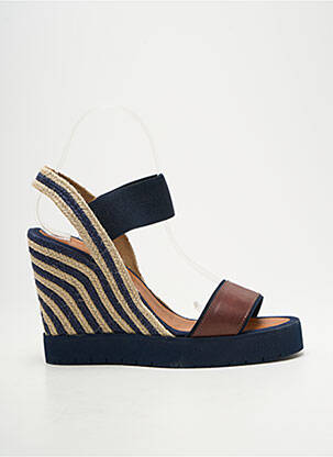 Sandale/Pantofi decupați albastru CASTELLER femeie