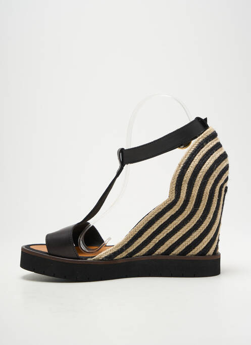 Sandale/Pantofi decupați negru CASTELLER femeie