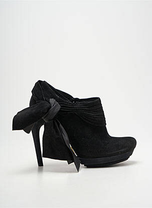 Botine/ghete vârf rotund toc înalt de 10cm și mai mult negru BALENCIAGA femeie