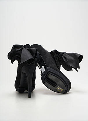 Botine/ghete vârf rotund toc înalt de 10cm și mai mult negru BALENCIAGA femeie